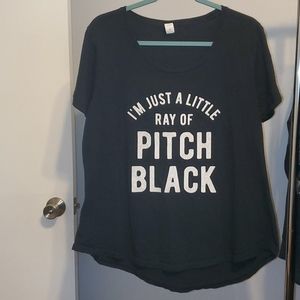 Black Punny Tshirt